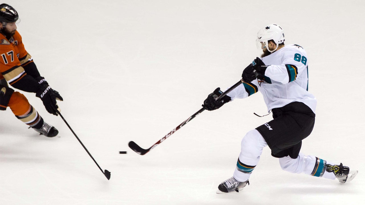 Sharks down Ducks 3-2 in OT